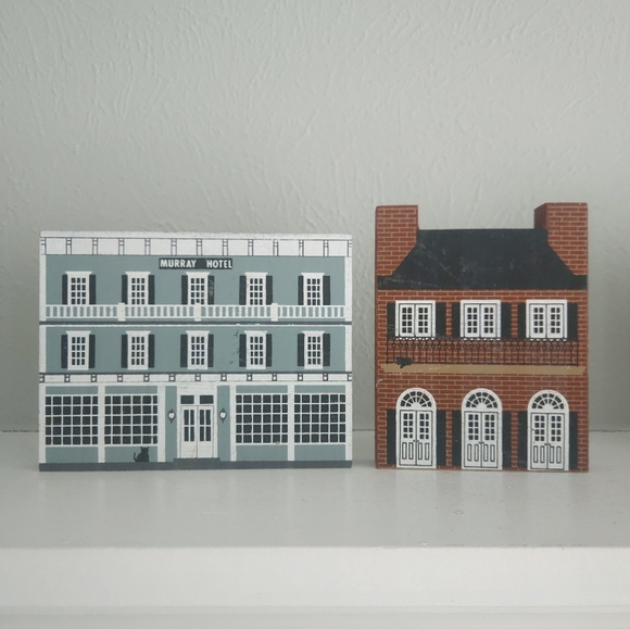 Vintage The Cats Meow Series V Mini Houses- Bundle Of 10 - Picture 4 of 6